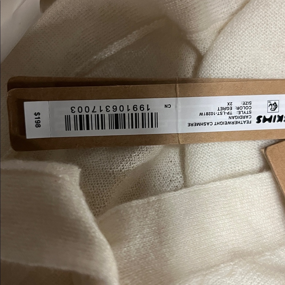 Skims Featherweight Cashmere CARDIGAN - Picture 7 of 7